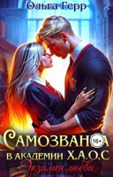 Обложка произведения Самозванка в Академии Х.А.О.С. Экзамен любви