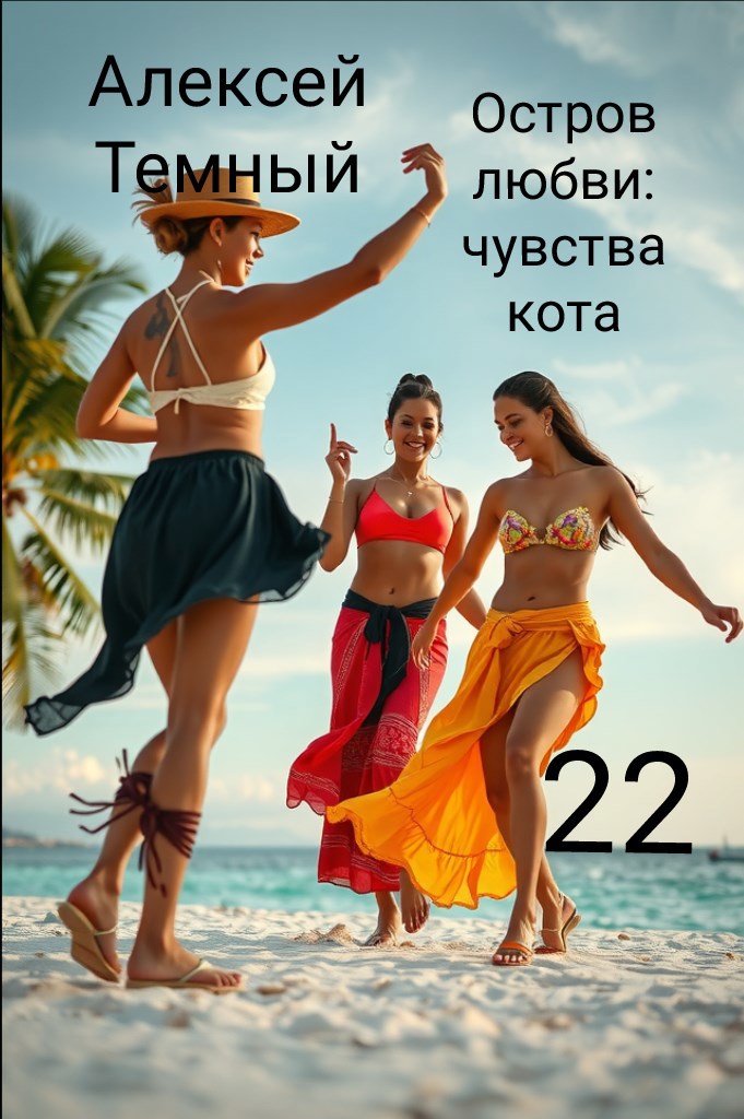 Обложка произведения Остров любви : чувства кота 22