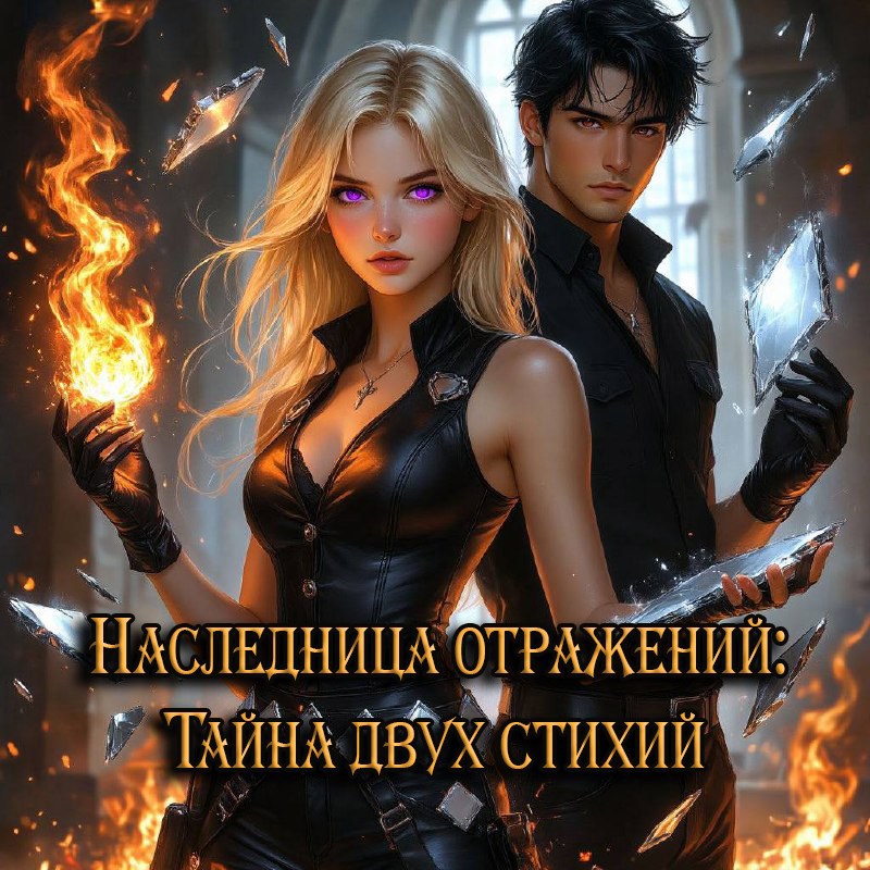 Обложка произведения Наследница отражений: Тайна двух стихий