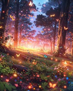 Таинственный лес