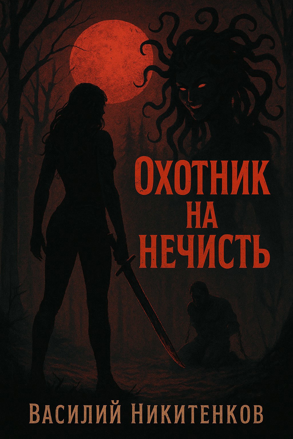 Обложка произведения охотник на нечисть