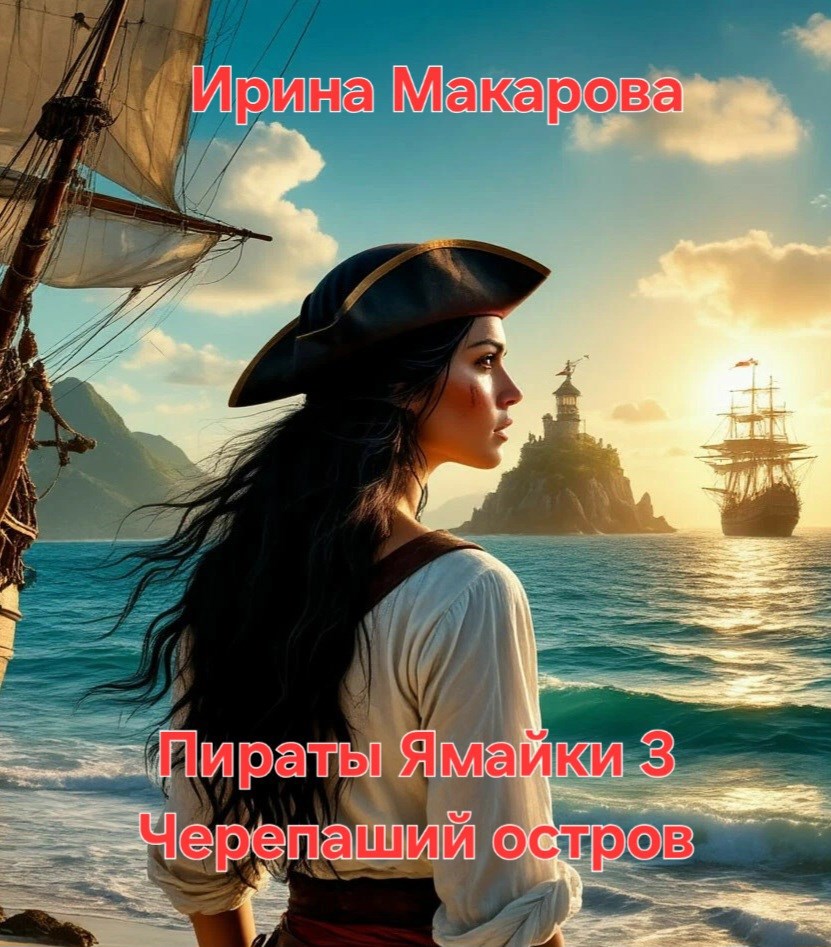 Обложка произведения Пираты Ямайки. Часть третья. Черепаший остров