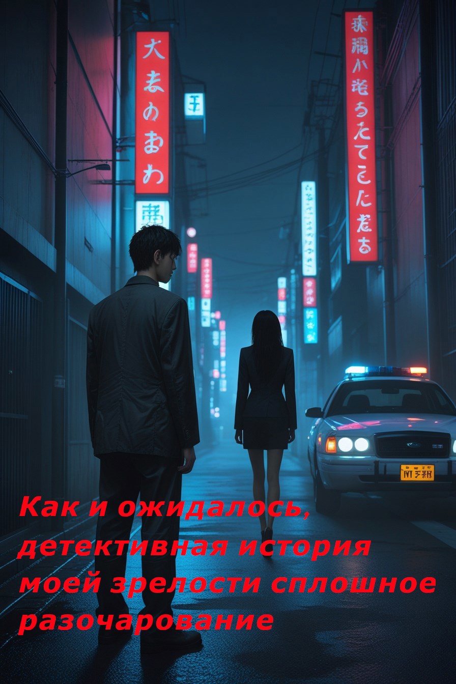 Обложка произведения Как и ожидалось, детективная история моей зрелости сплошное разочарование