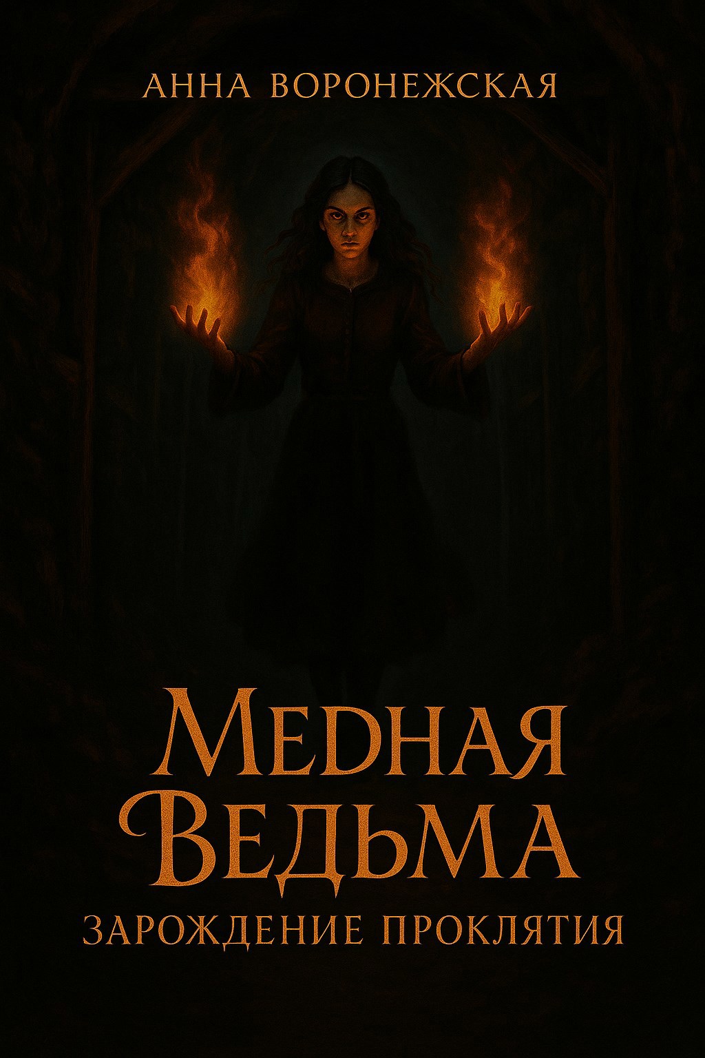 Обложка произведения Медная ведьма. Зарождение проклятия.