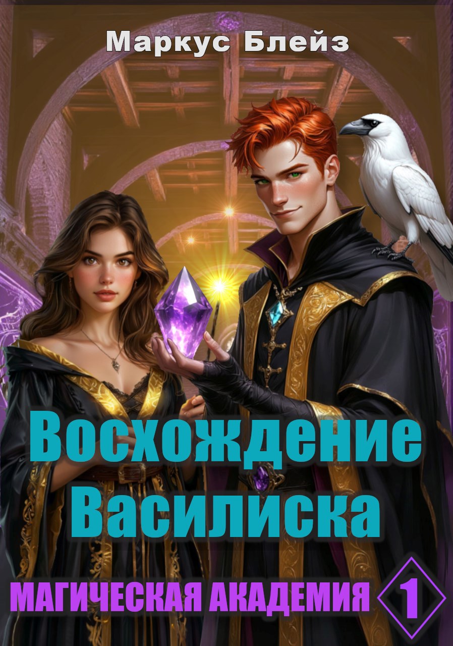 Обложка произведения Восхождение Василиска. Магическая Академия — 1