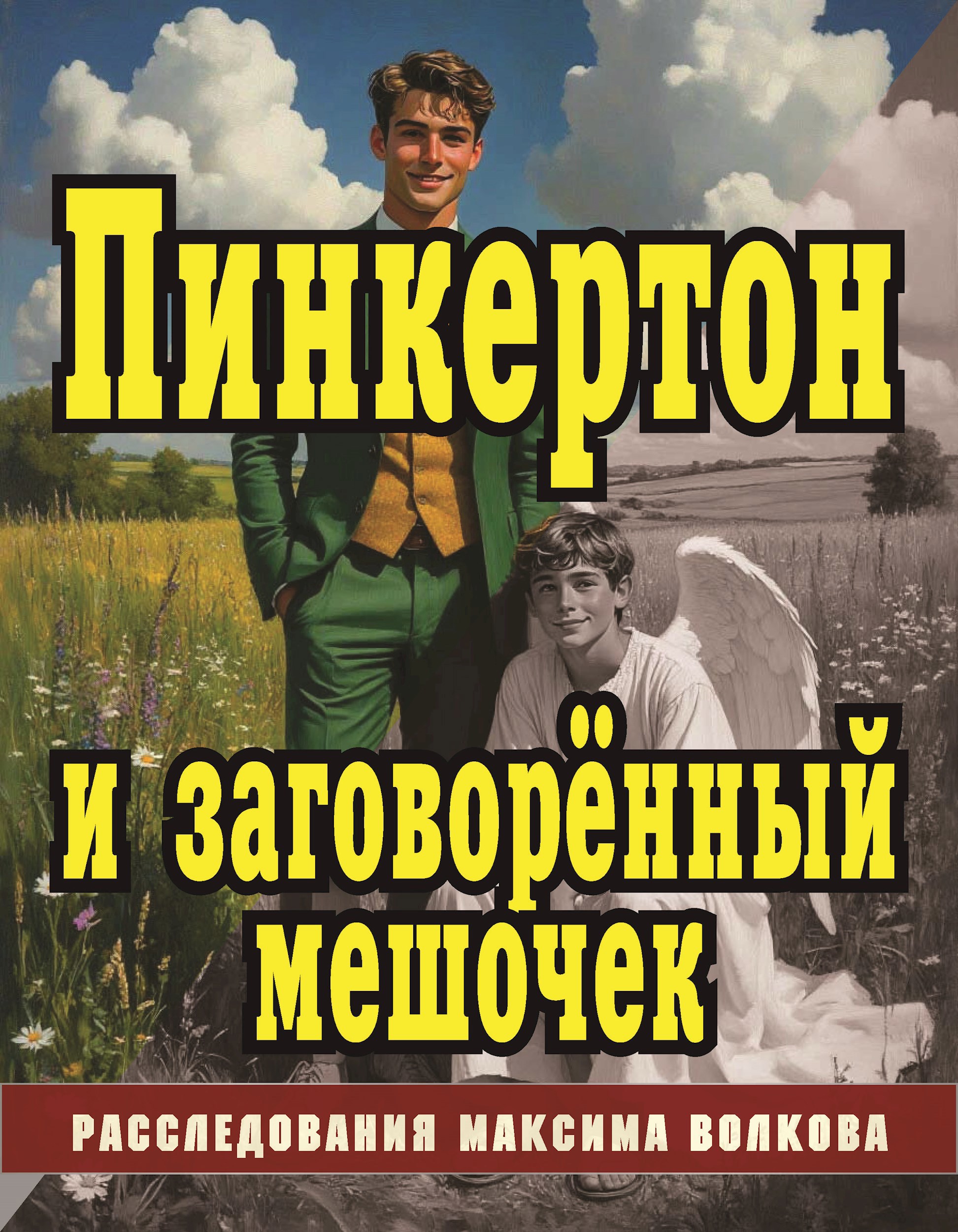 Обложка произведения Пинкертон и заговорённый мешочек