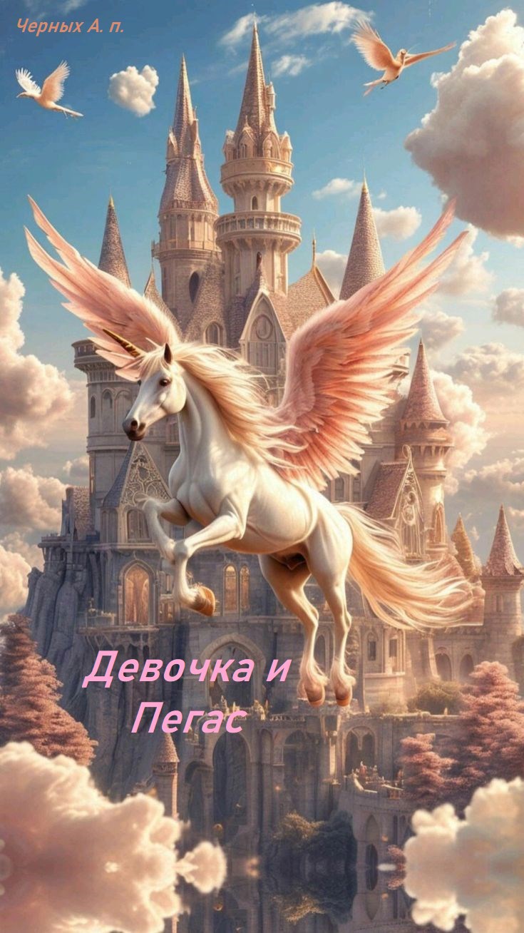 Обложка произведения Девочка и Пегас