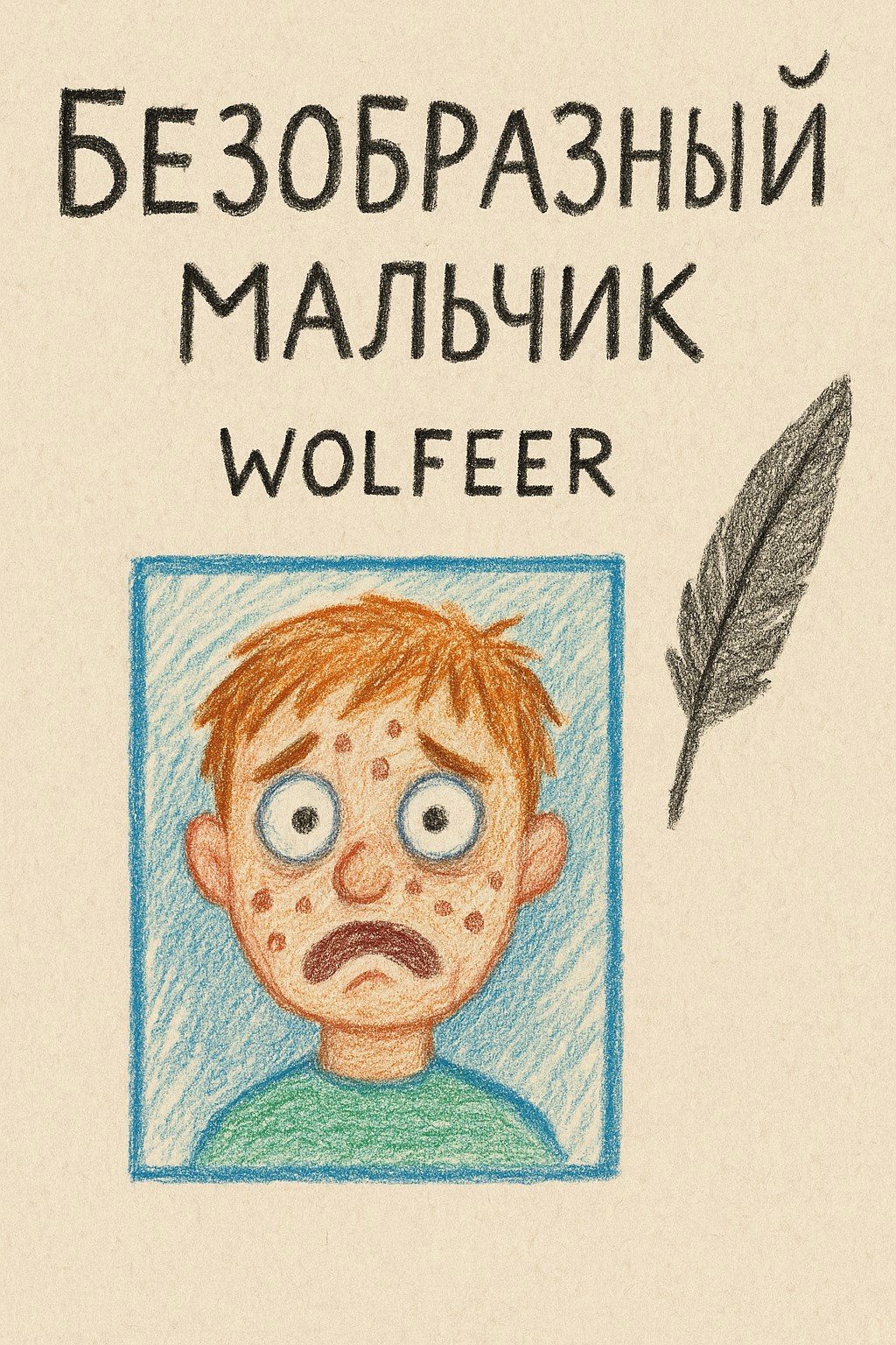 Обложка произведения Безобразный мальчик "ПЕРЕРАБОТКА"