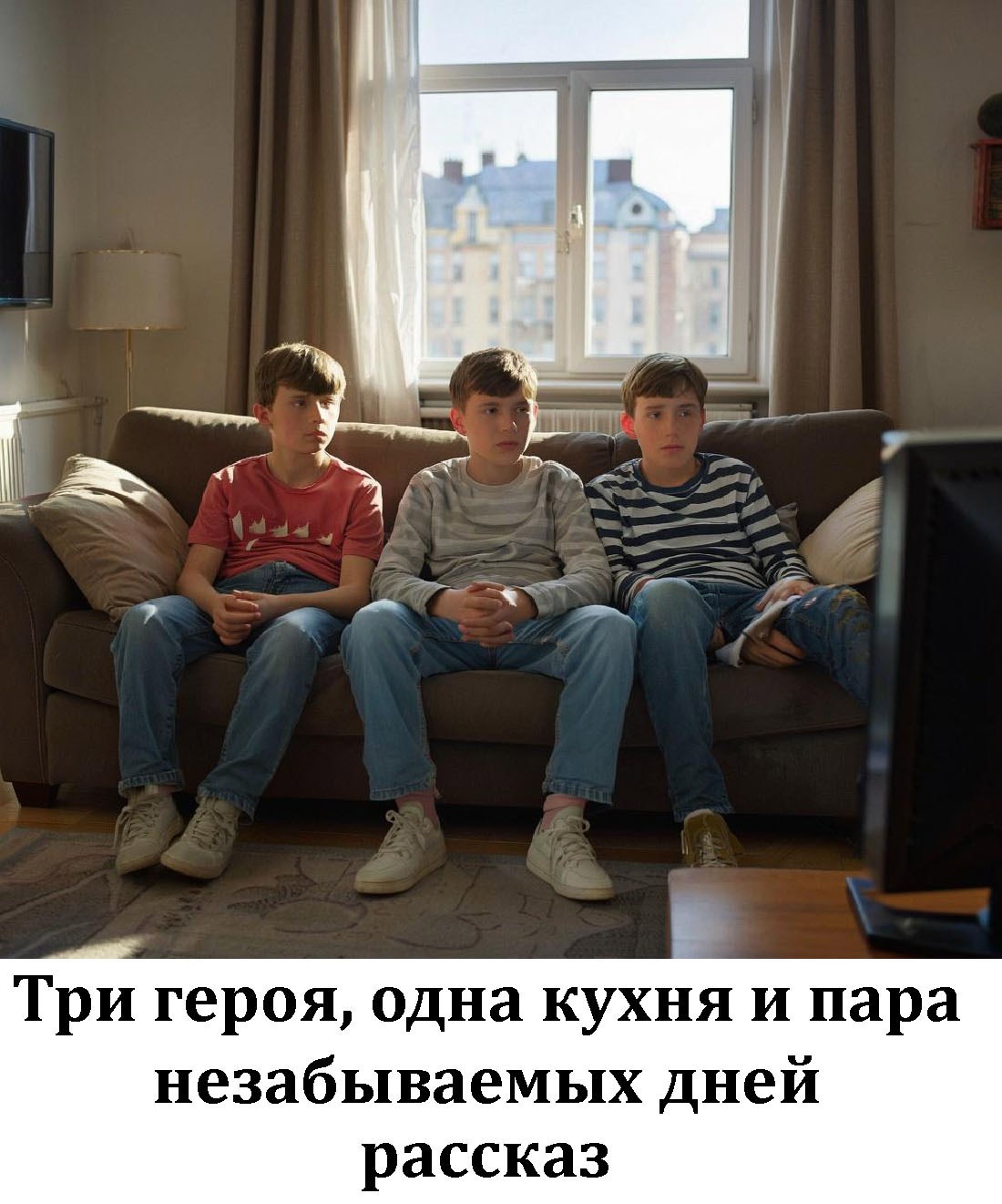Обложка произведения Три героя, одна кухня и пара незабываемых дней