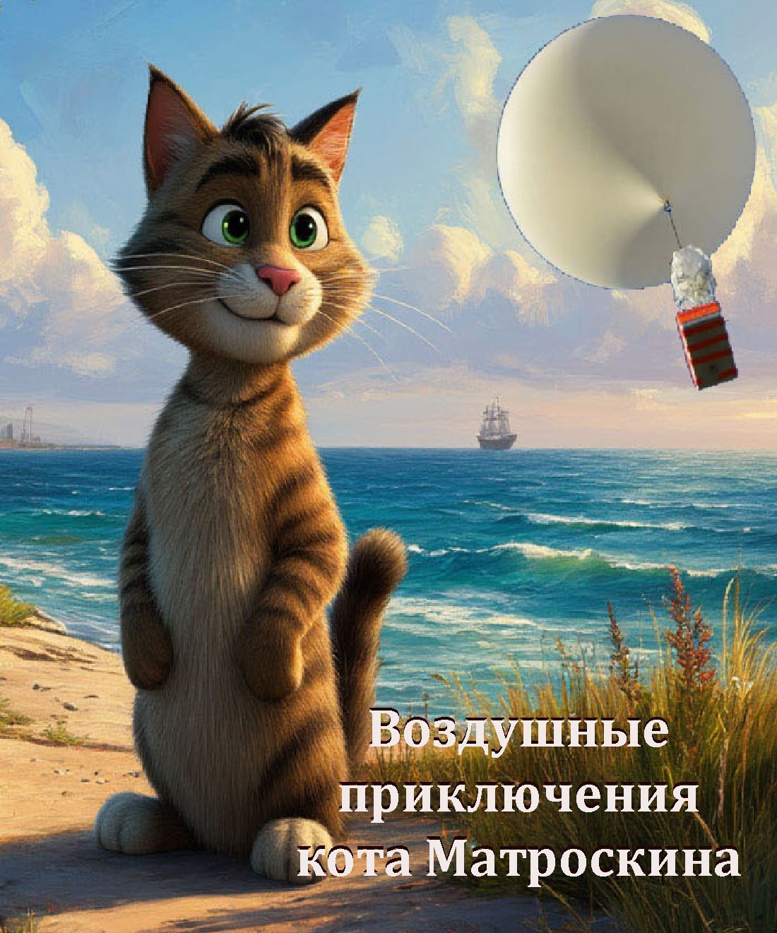 Обложка произведения Воздушные приключения кота Матроскина