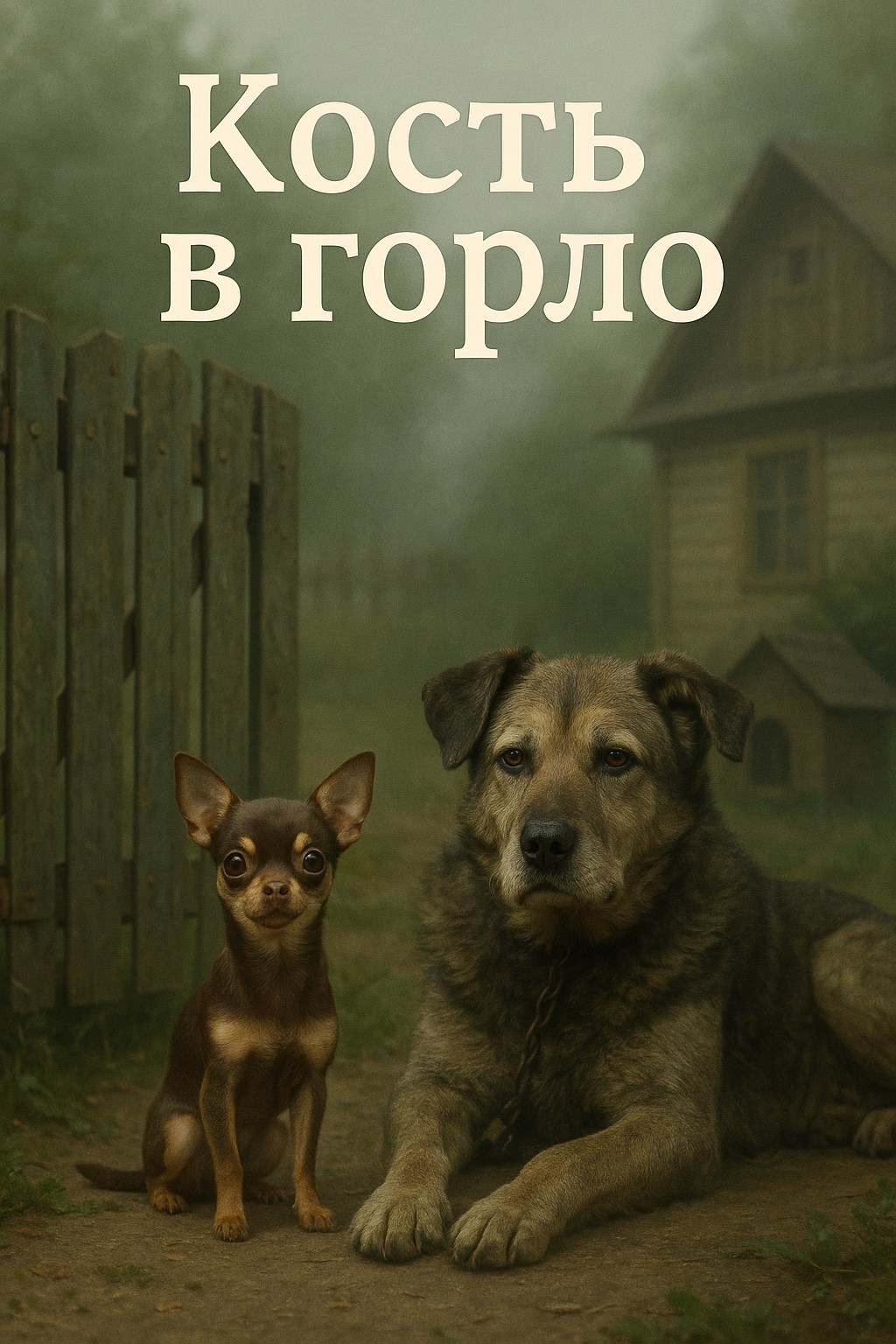 Обложка произведения Кость в горло