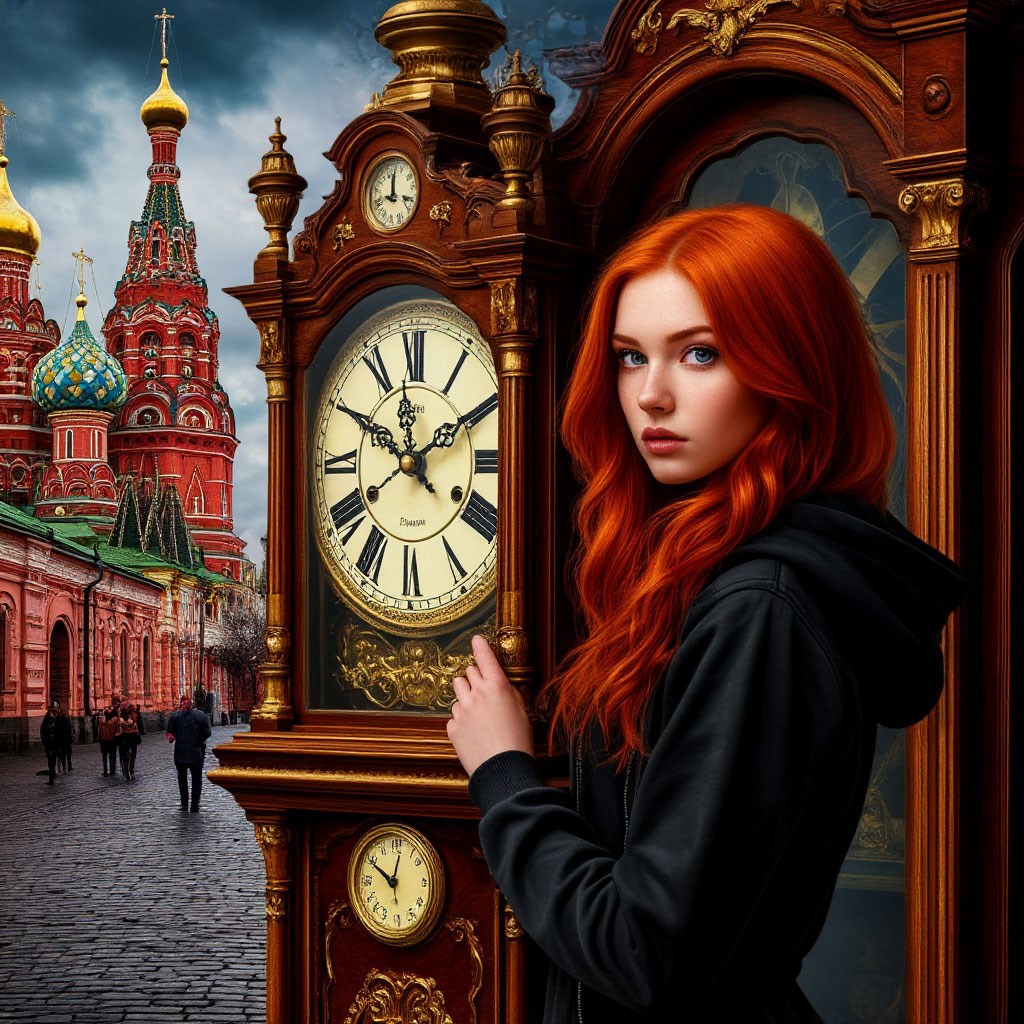 Обложка произведения Grandfather clock