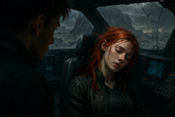 Кира в отключке после...