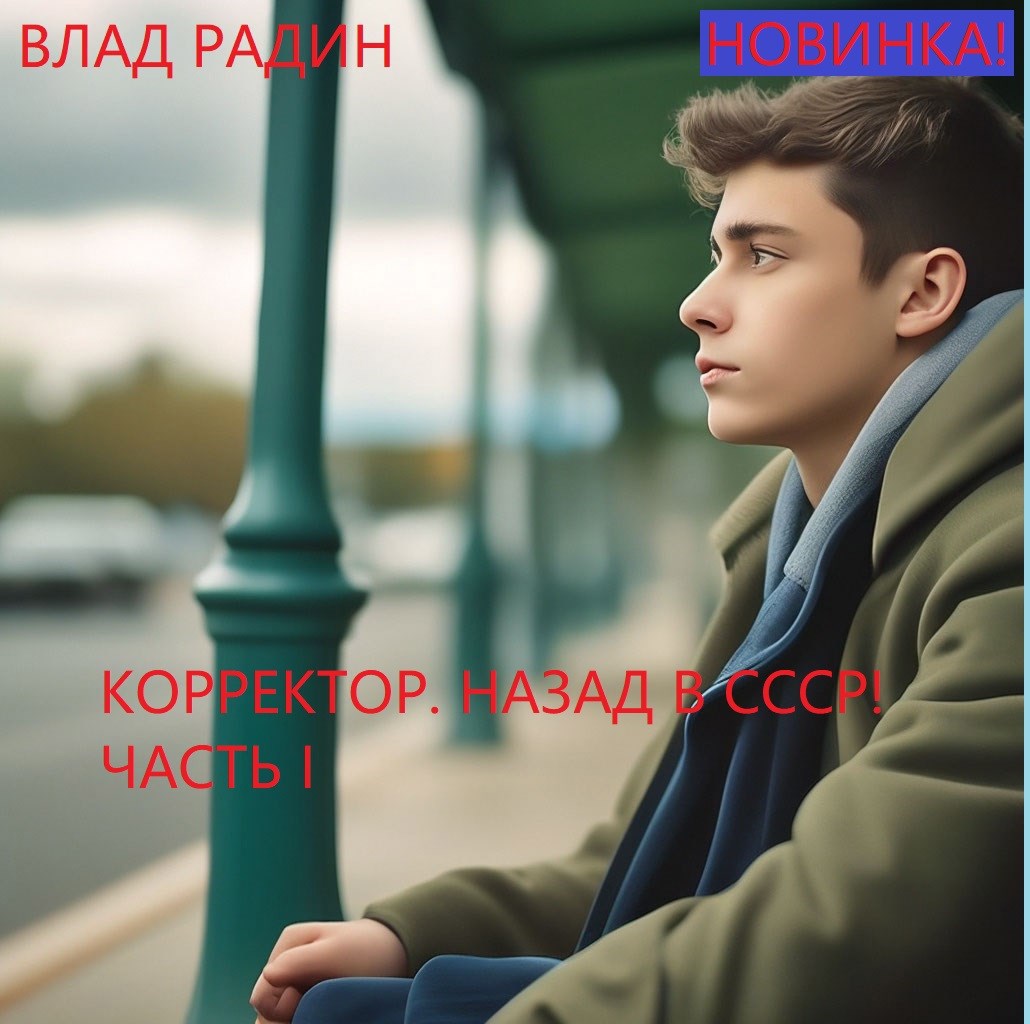 Обложка произведения Корректор. Назад в СССР.