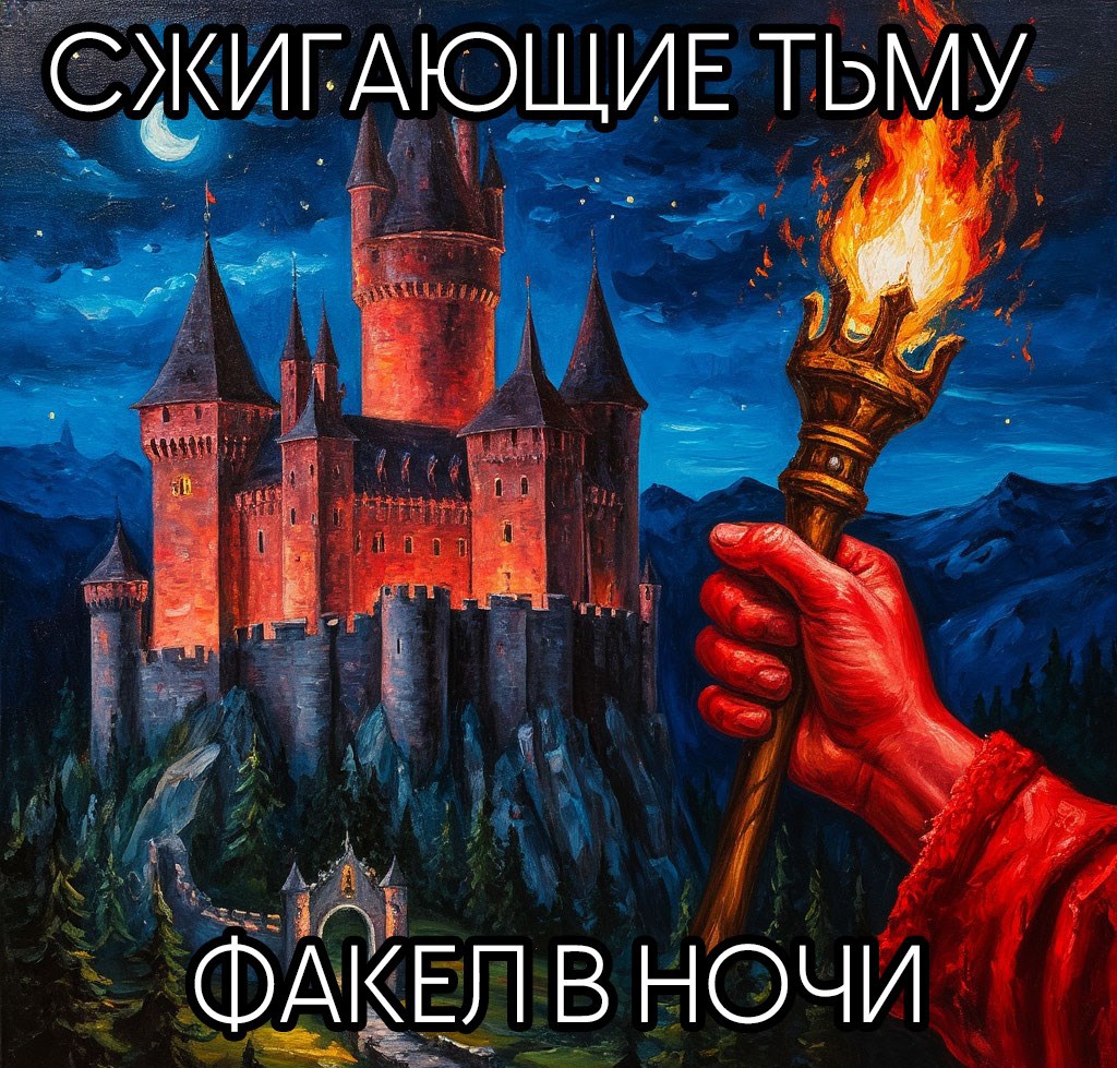 Обложка произведения Сжигающие тьму: Факел в ночи