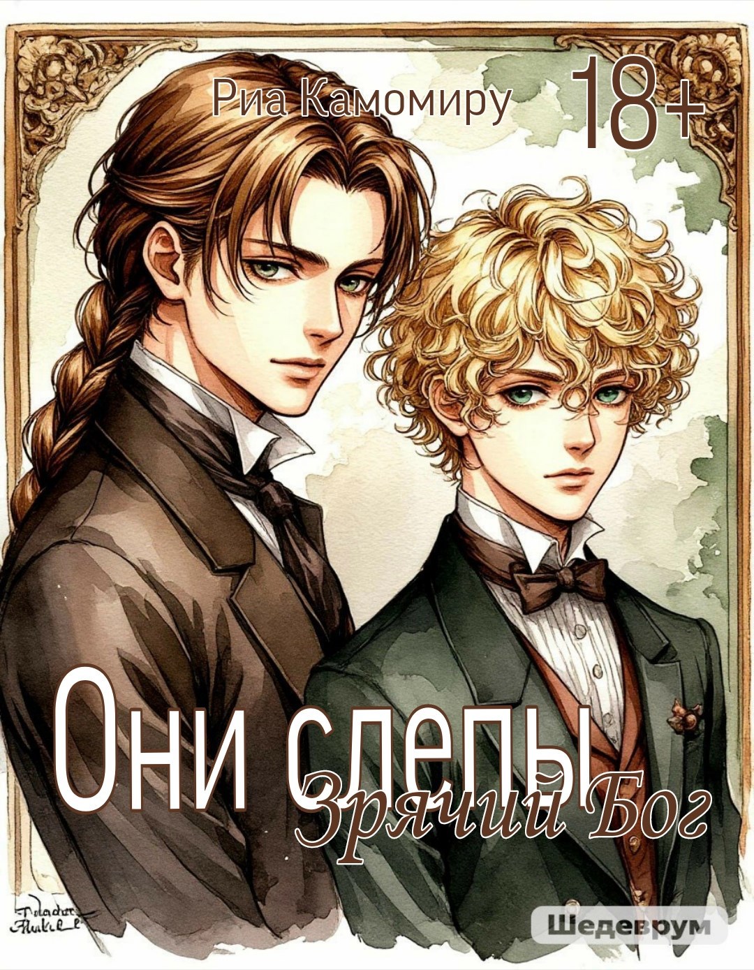 Обложка произведения Они слепы: Зрячий Бог