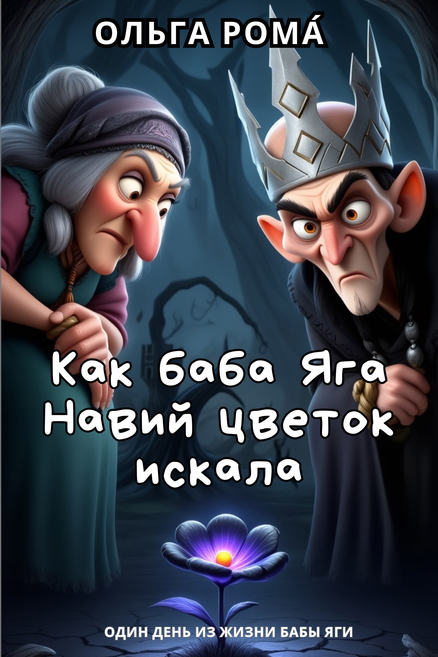 Обложка произведения Как баба Яга Навий цветок искала