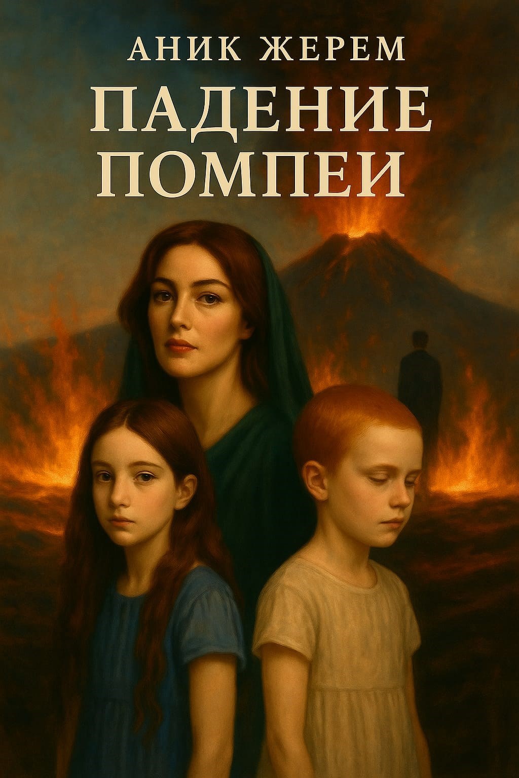 Обложка произведения Падение Помпеи