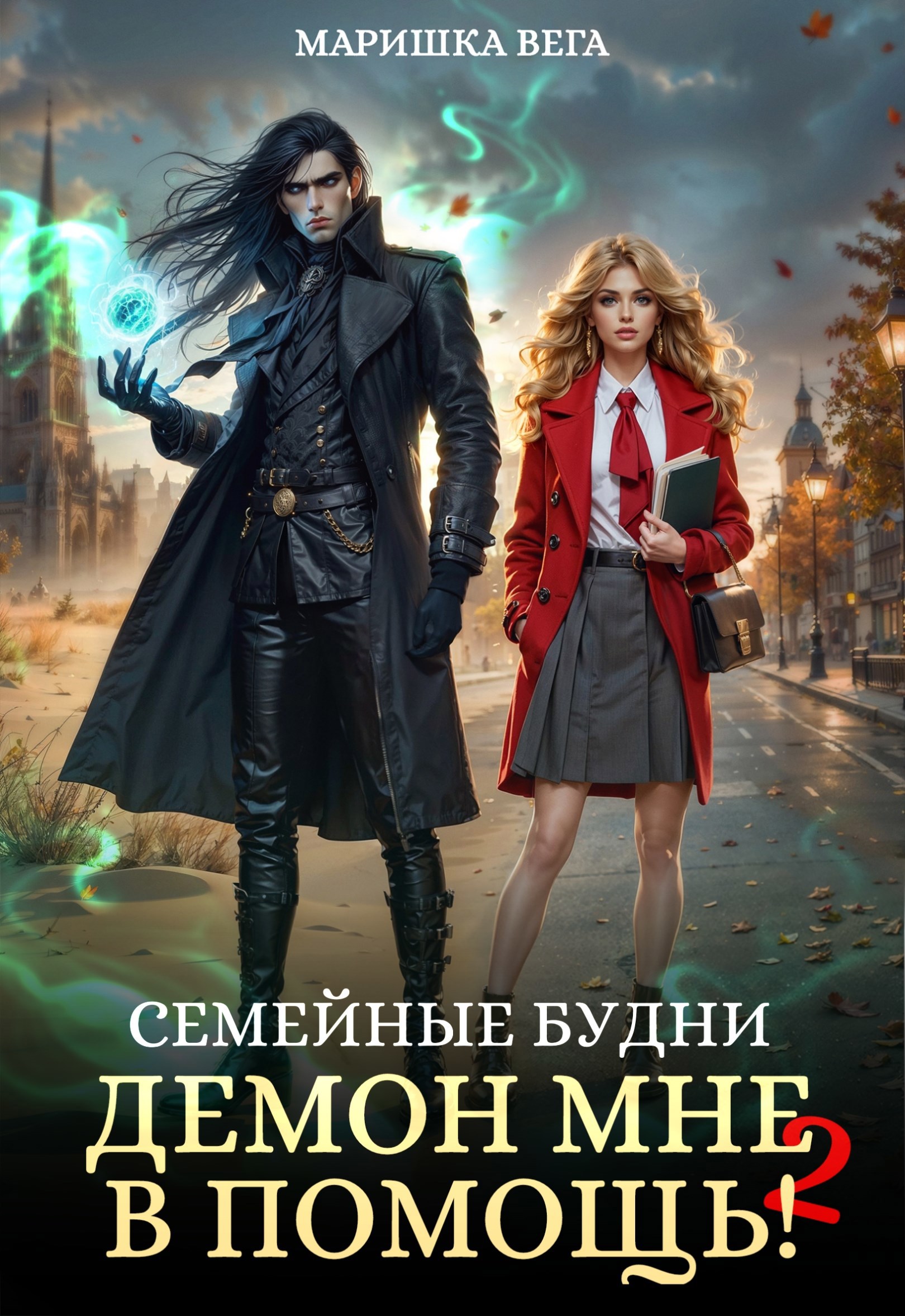 Обложка произведения Семейные будни: демон мне в помощь 2