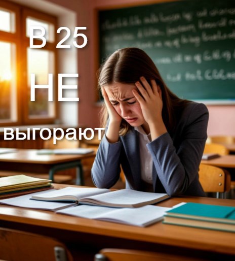 Обложка произведения В 25 не выгорают