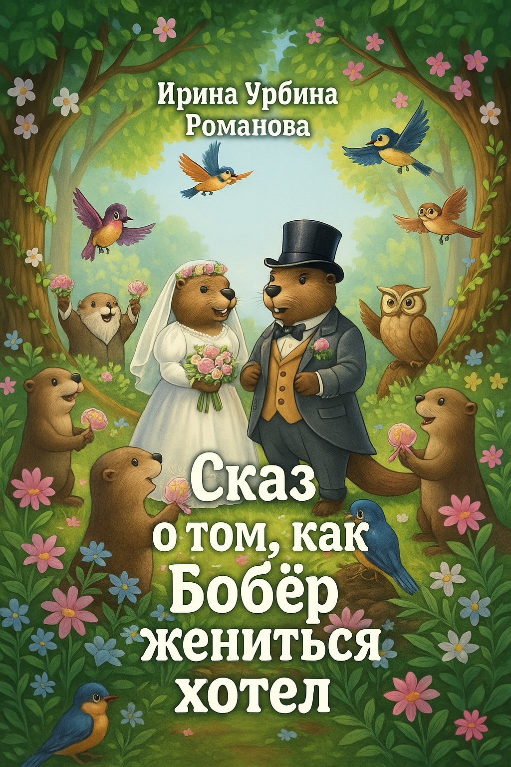 Обложка произведения Сказ о том, как БобЁр жениться хотел