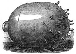 Бомба Орсини, 1858 год.