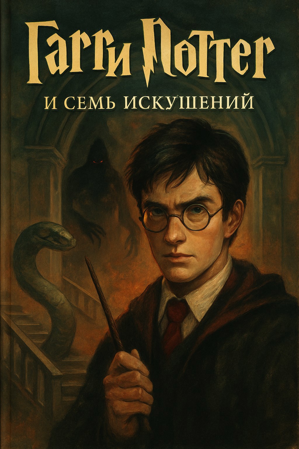 Обложка произведения Гарри Поттер и семь искушений