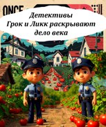Обложка произведения Детективы Грок и Ликк раскрывают дело века