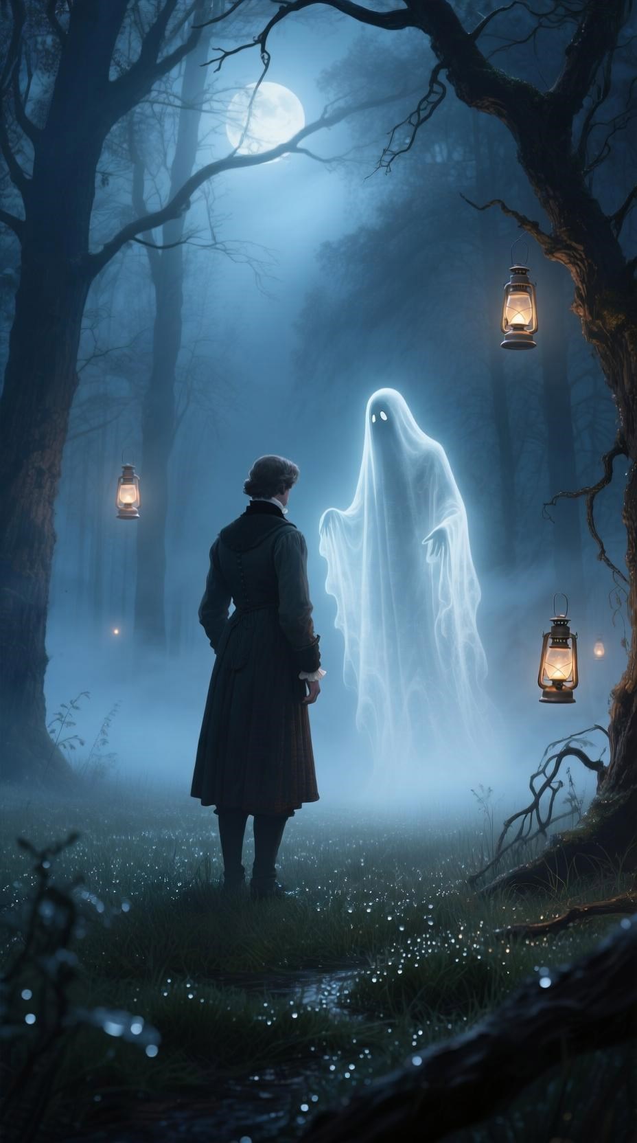 Обложка произведения Свидание с призраком