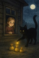 Обложка произведения Кот с золотой лапой