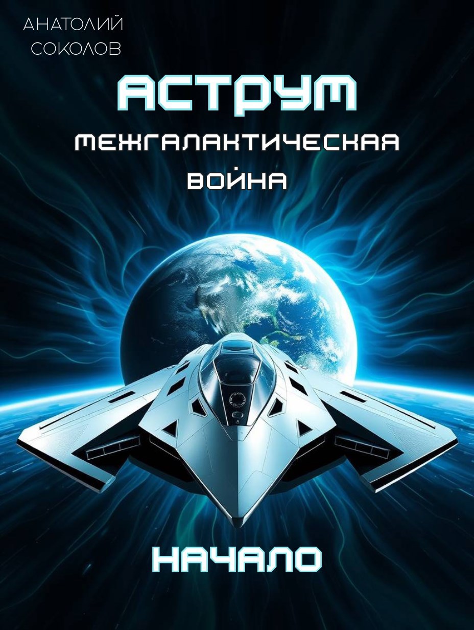 Обложка произведения Аструм. Межгалактическая война. Начало