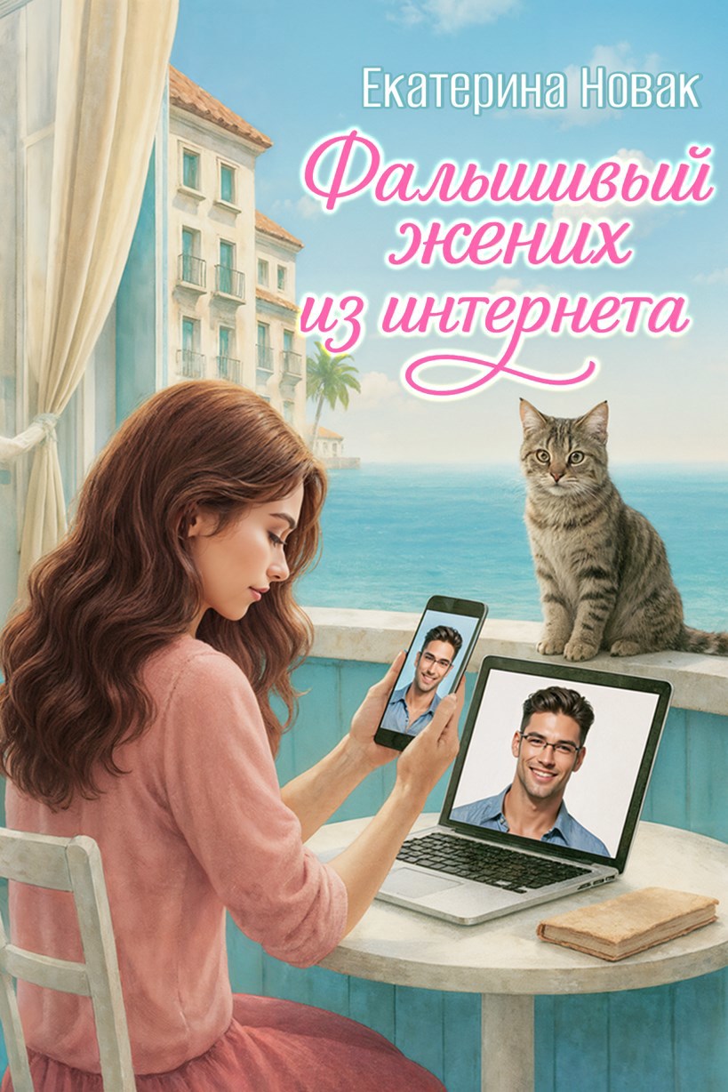 Обложка произведения Фальшивый жених из интернета