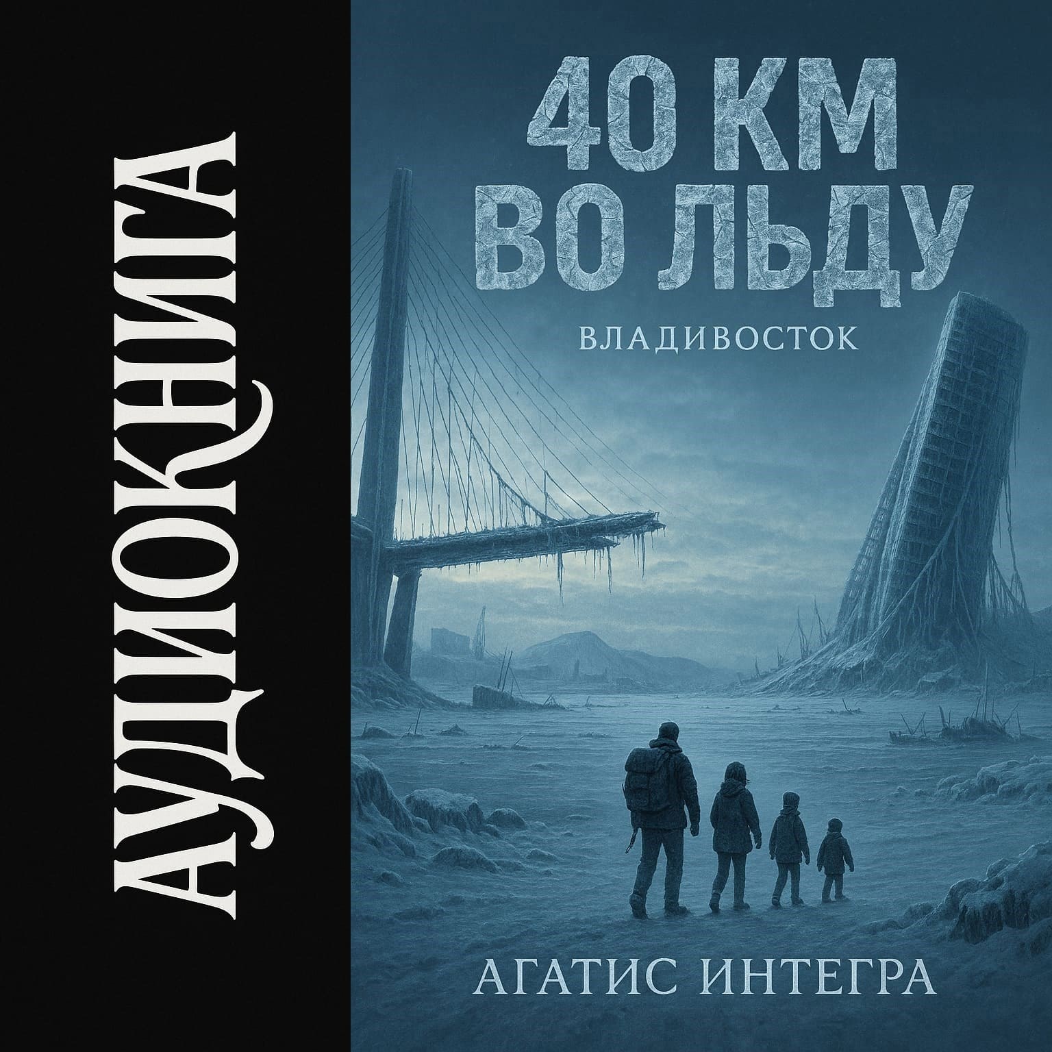 Обложка произведения 40 км во льду