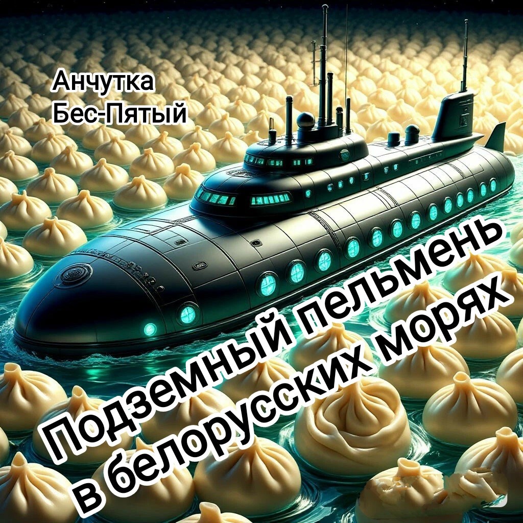 Обложка произведения Подземный пельмень в белорусских морях