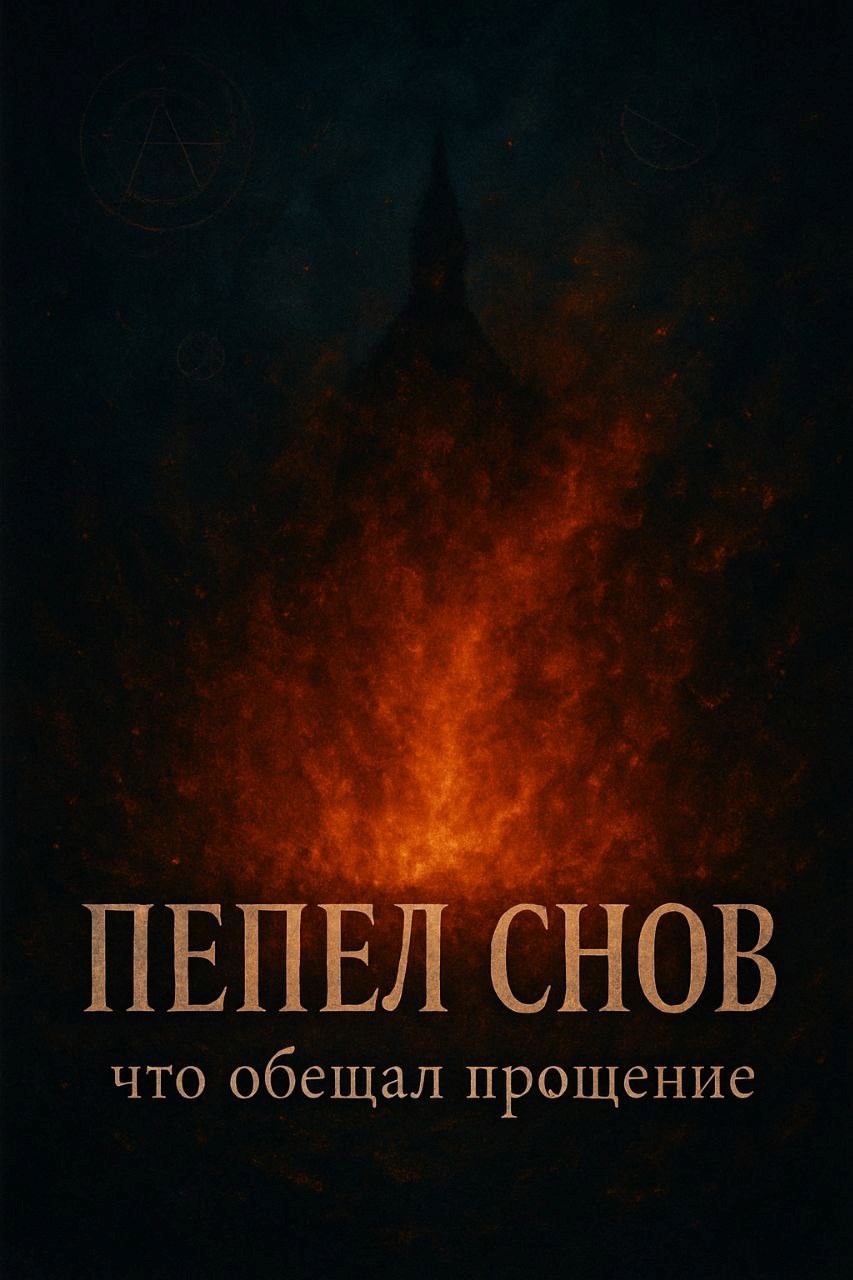 Обложка произведения Пепел снов, что обещал прощение.