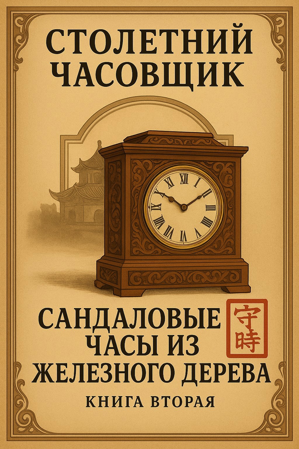 Обложка произведения Сандаловые часы из железного дерева