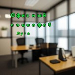 Обложка произведения Офисный социофоб
