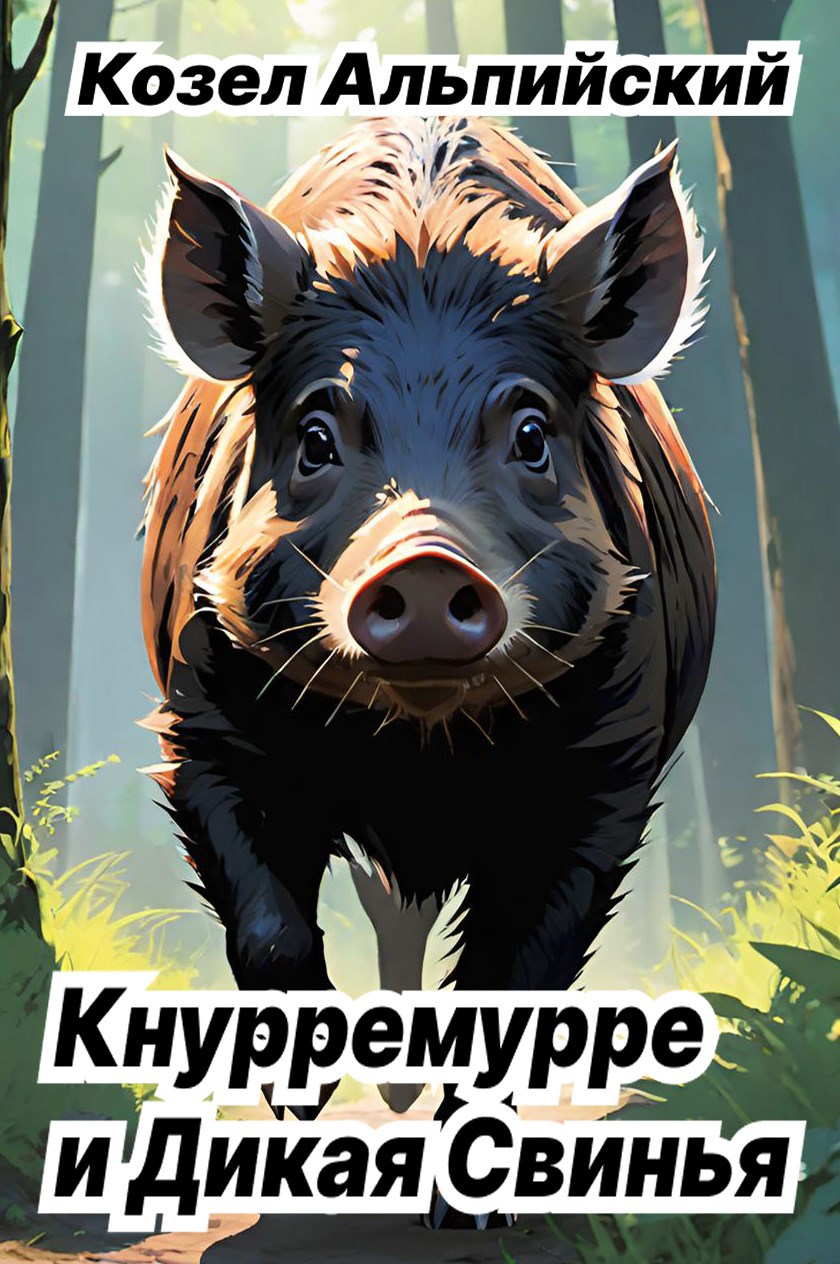 Обложка произведения Кнурремурре и Дикая Свинья