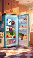 Обложка произведения Голос из холодильника