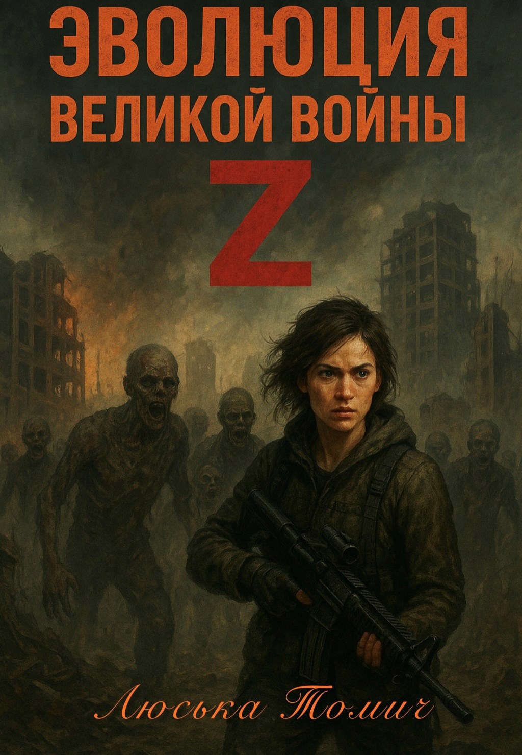 Обложка произведения Эволюция Великой войны Z