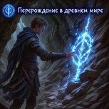 Обложка произведения Перерождение в древнем мире, в придачу ко мне приставили систему