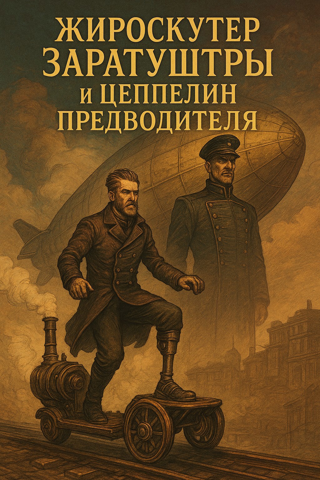 Обложка произведения Жироскутер Заратуштры и Цеппелин Предводителя