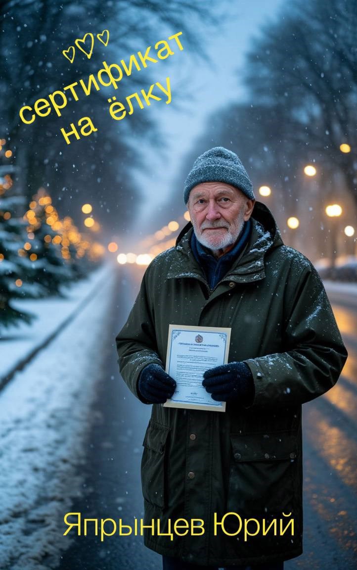 Обложка произведения Сертификат на ёлку