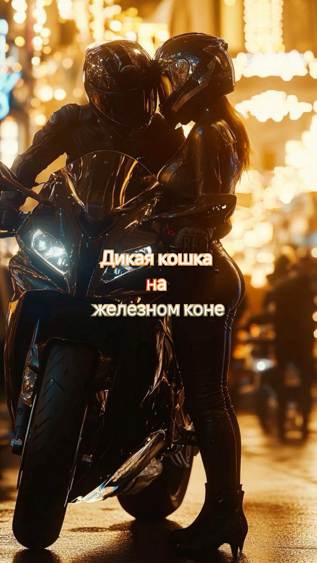 Обложка произведения Дикая кошка на железном коне