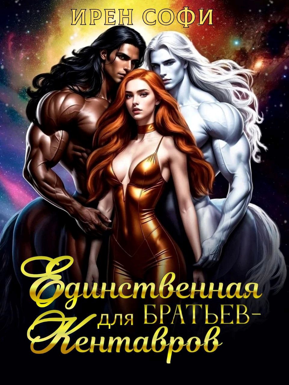 Обложка произведения Единственная для братьев кентавров