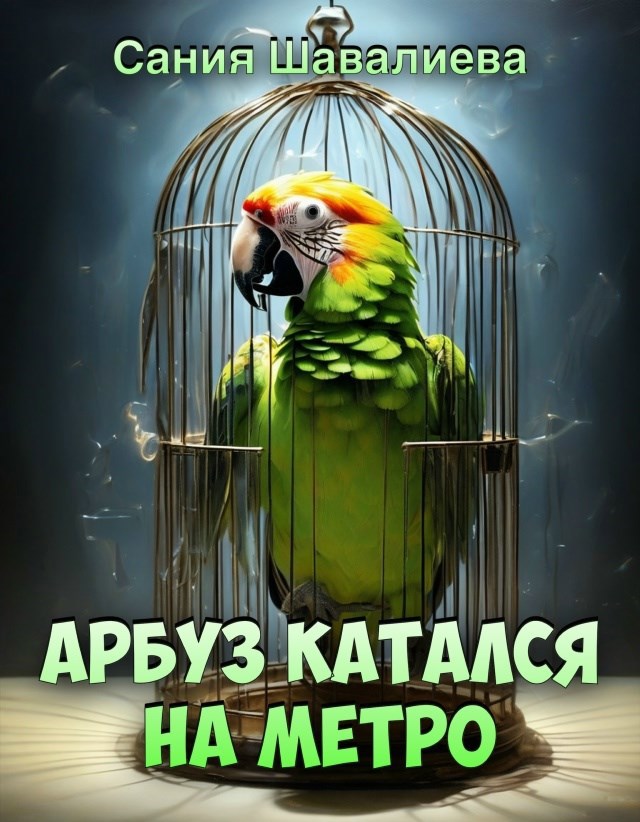 Обложка произведения Арбуз катался на метро