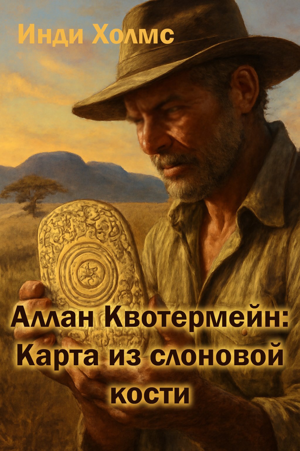 Обложка произведения Аллан Квотермейн: Карта из слоновой кости