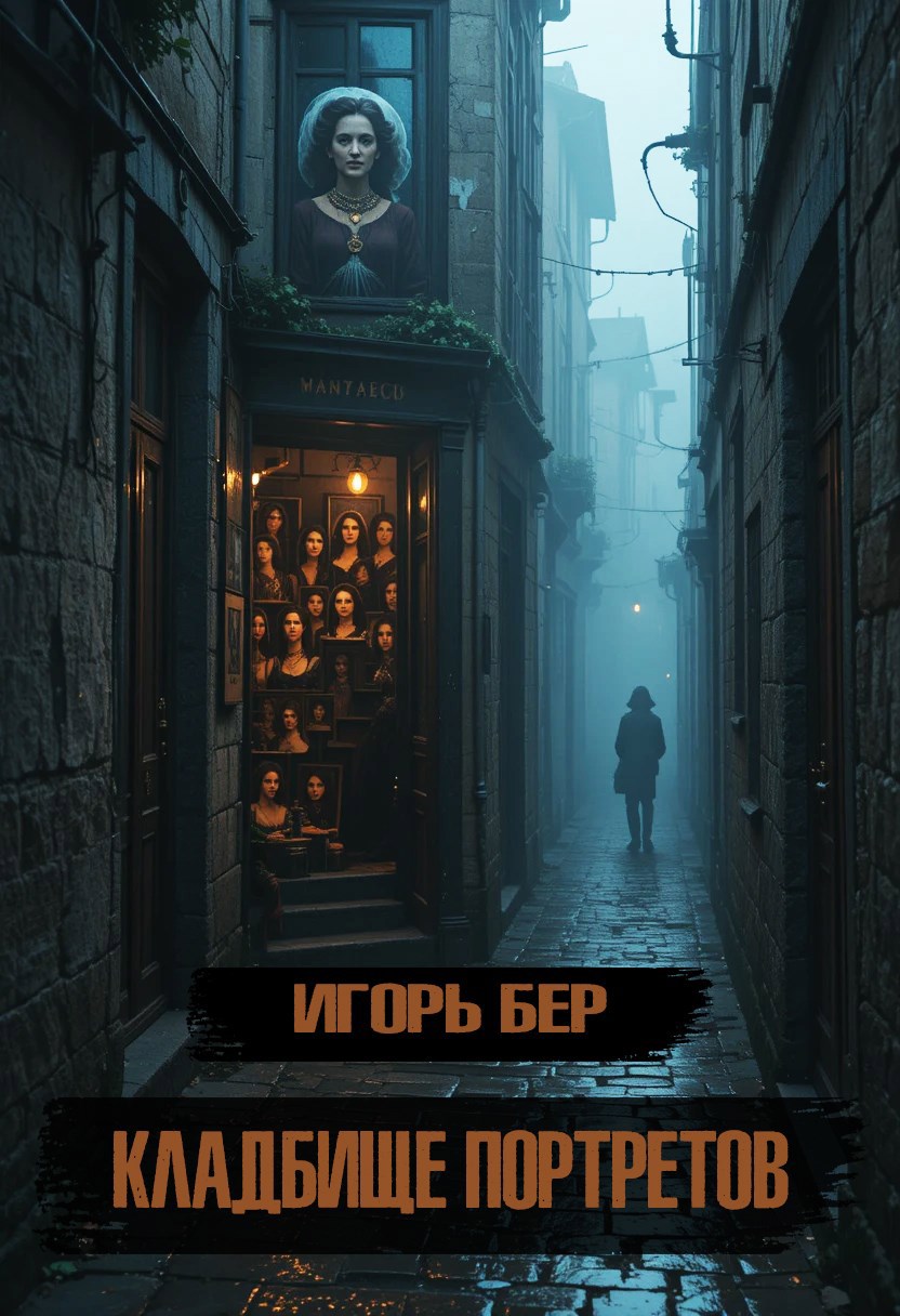 Обложка произведения Кладбище портретов