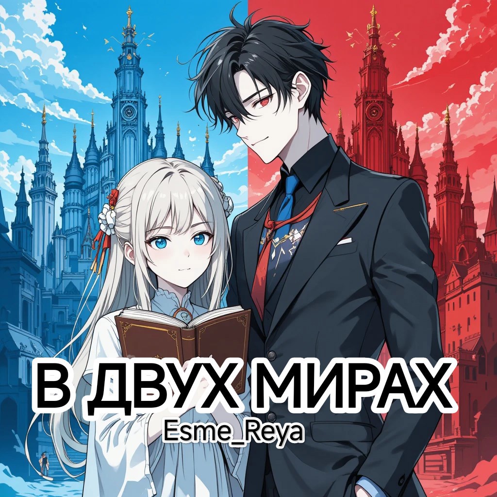Обложка произведения В двух мирах