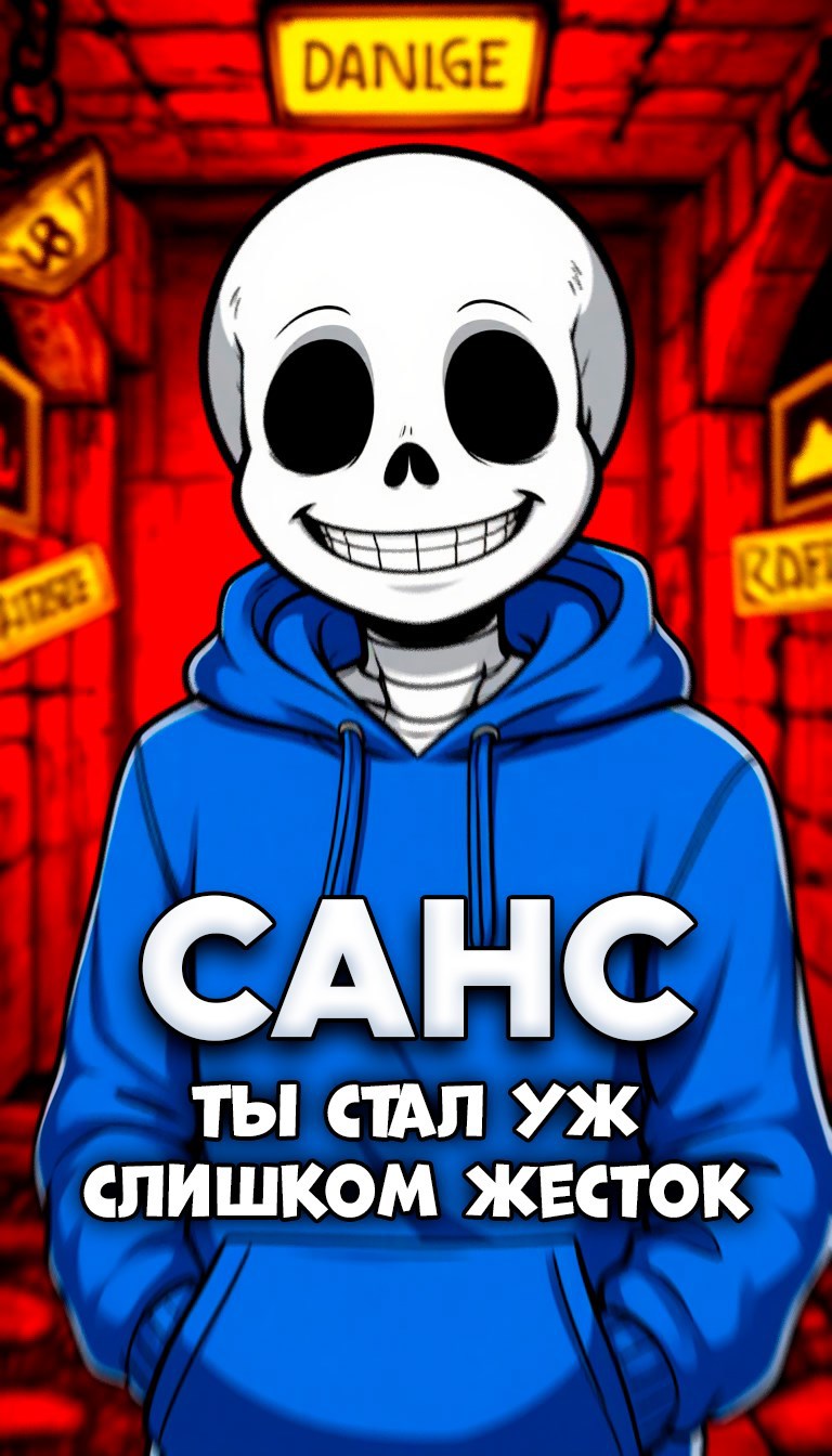 Обложка произведения Санс, ты стал уж слишком жесток